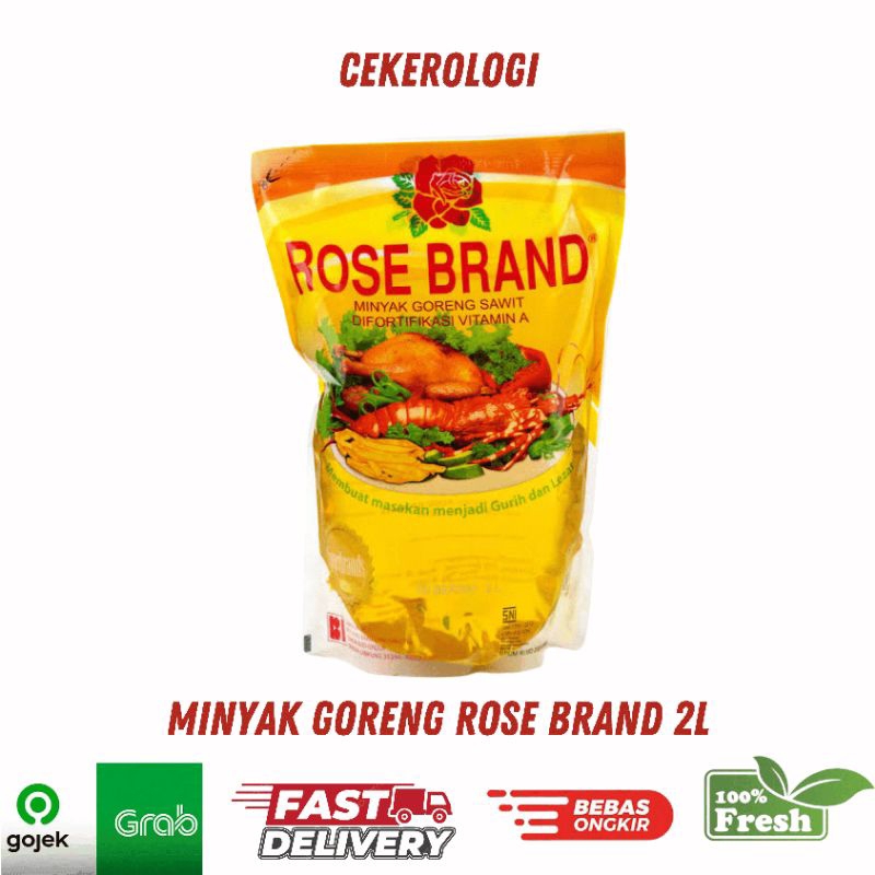 

Minyak Goreng Rose Brand 2L / Minyak Goreng Rose Brand / Minyak Goreng / Minyak / JABODETABEK / Sembako