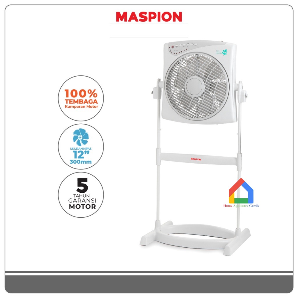 Kipas Angin Box Fan Standing Maspion JF 2111 RC / Box Fan Standing Maspion JF2111 RC