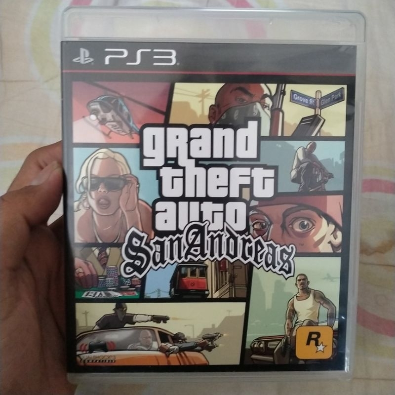 kaset bd PS3 PS 3 GTA San Andreas