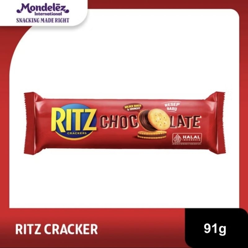 

Ritz Sandwich Crackers Chocolate 91 gr / Biskuit Ritz Sandwich Crackers Chocolate 91 gr