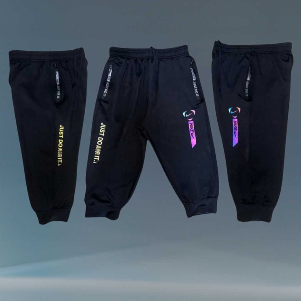 Celana Training Jogger 3/4 Joger Pants Olahraga Premium Pria Wanita 7/8