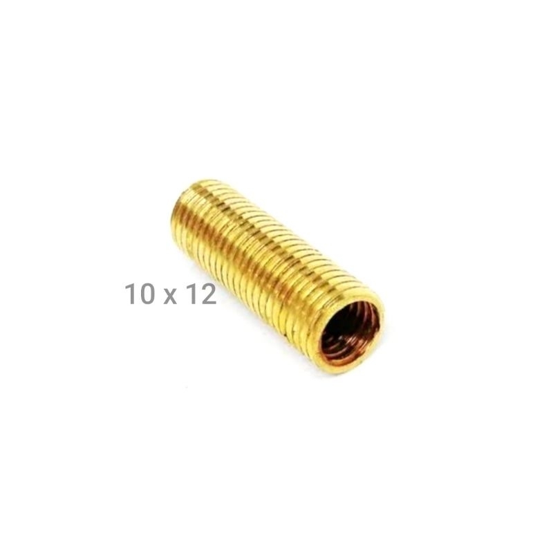 Shok Drat Shock Sok Drat Sok Drat M10xM12 Kuningan Sok Drat Kuningan Dalam Baut 14 Luar 17 Termurah