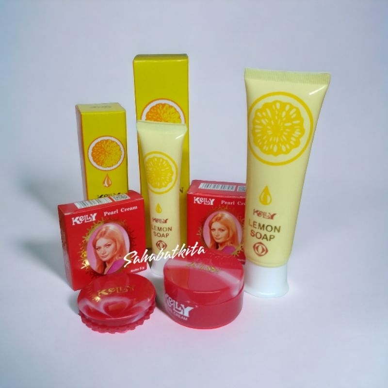 Paket Cream Kelly /Cream + Kelly Lemon Soap