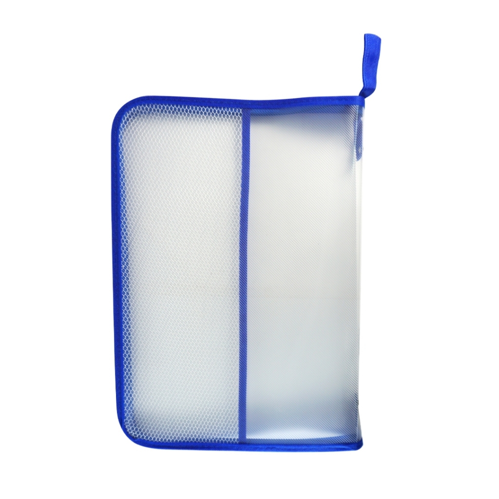 

Zipper Bag Big 7001 Blue Zipper Bag Transparant (PCS)