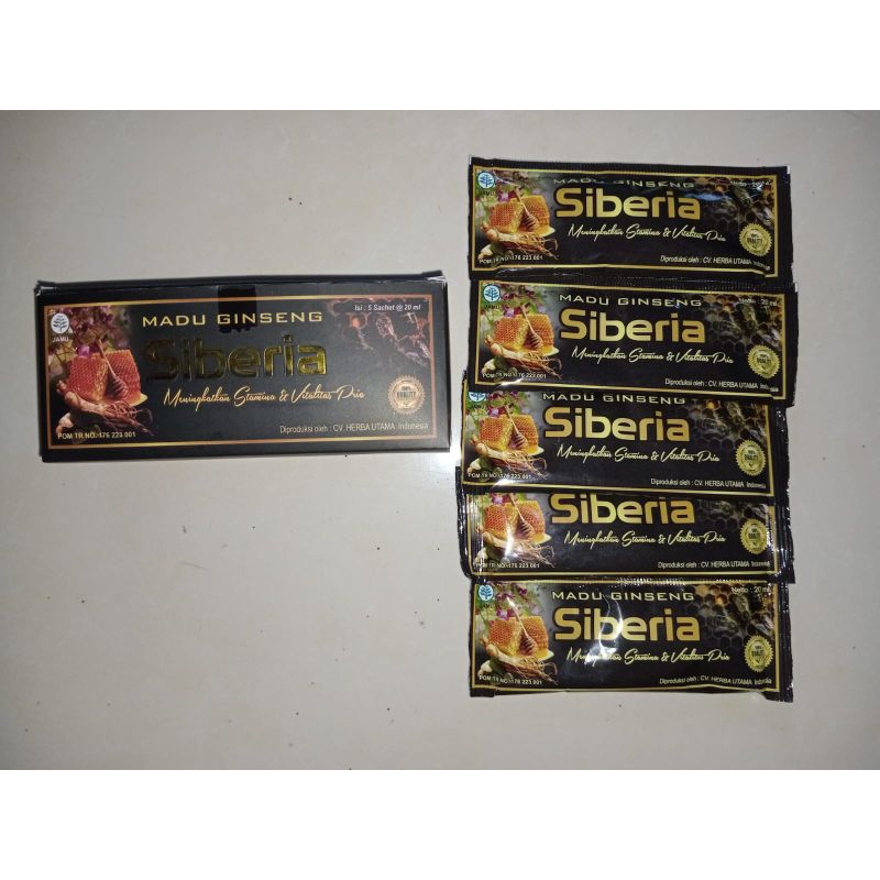 

madu gingseng siberia