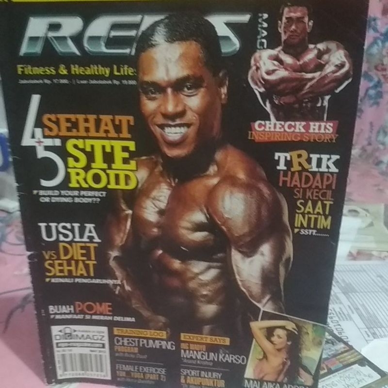 Majalah Reps Magz Fitness original