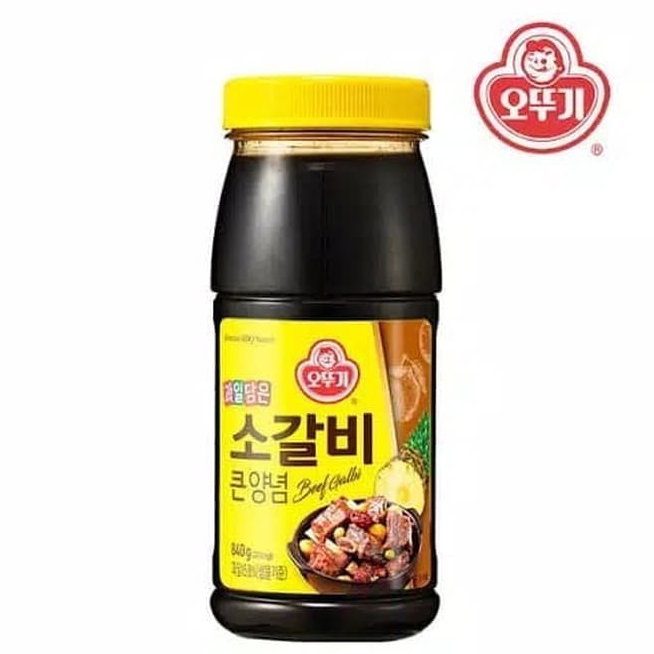 

Ottogi BBQ Galbi Sauce For Beef Rib/Saus BBQ Untuk Iga Sapi 840gr