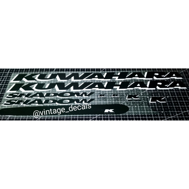 sticker decals replacement Kuwahara shadow