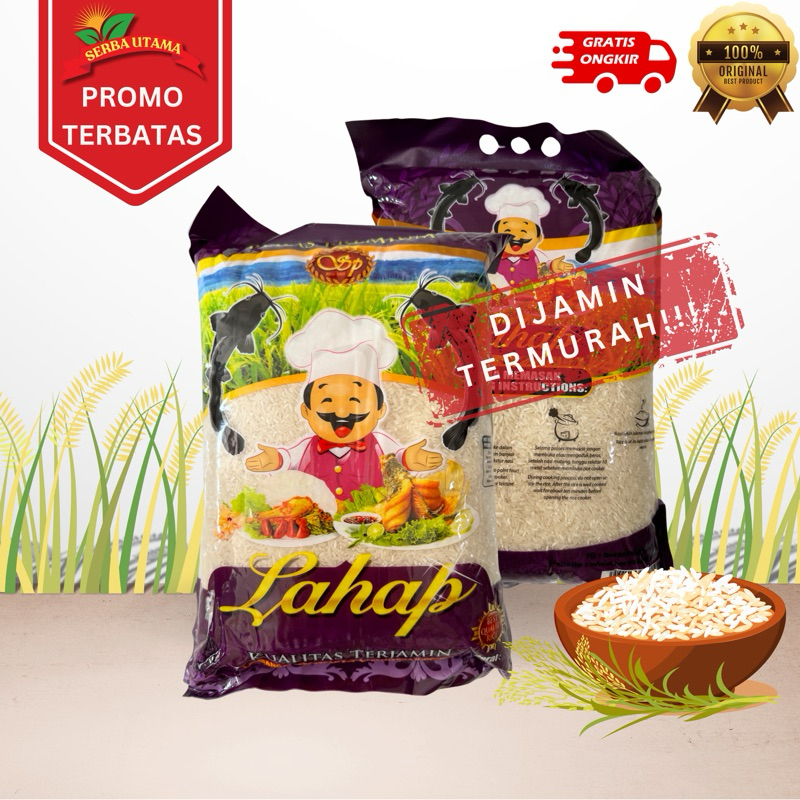 

Beras Lahap Lele 5kg