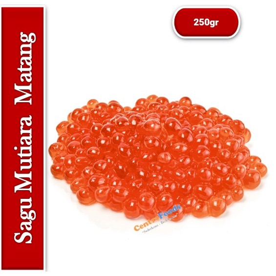 

Sagu Mutiara Cina - Merah Matang | 250gr [ Harga Per BKS ]