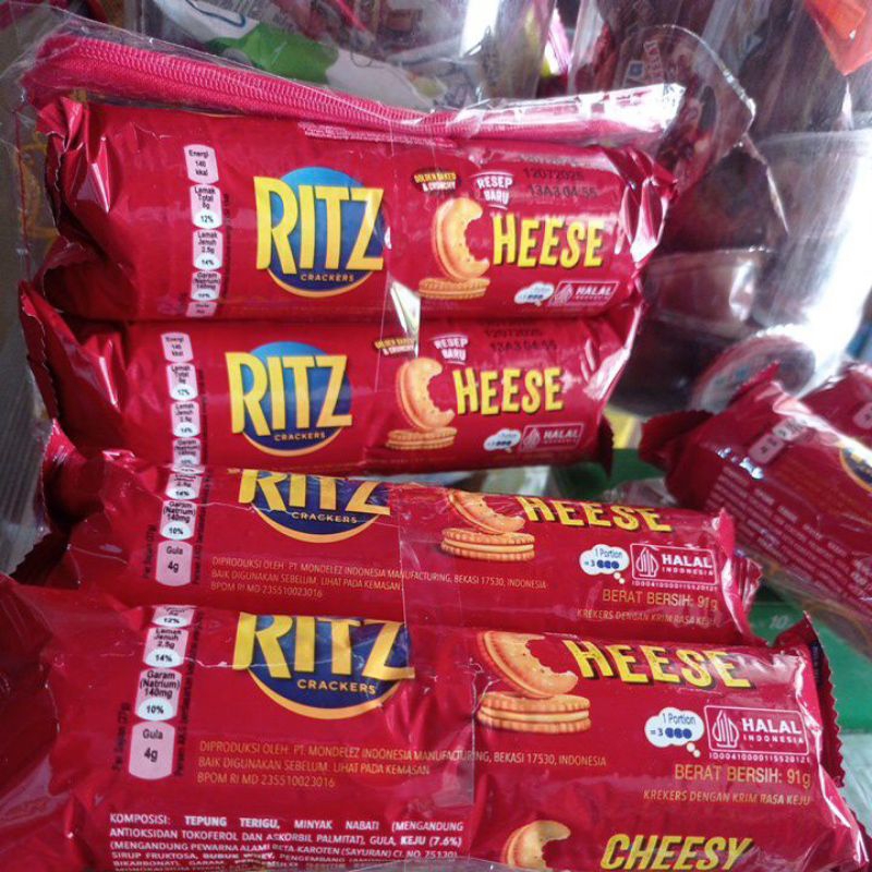 

Ritz Cheese/Chocolate 2 x 91 gram BONUS POUCH