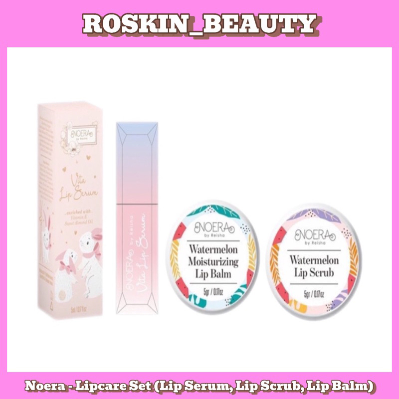 Roskin beauty ~ Noera Lip Care Set