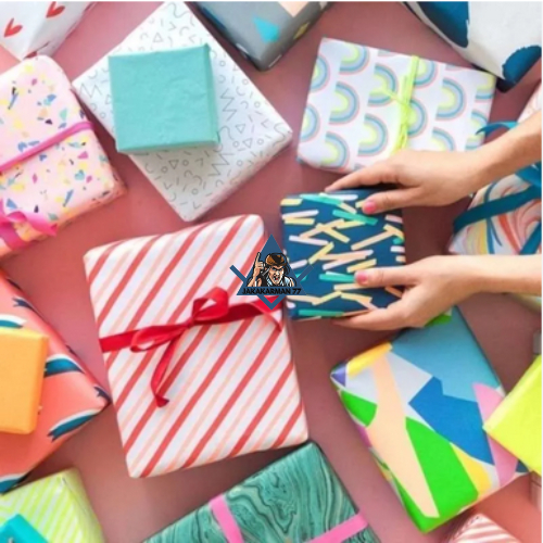 

Kertas Kado Kertas Pembungkus Kado Pesta Motif Random