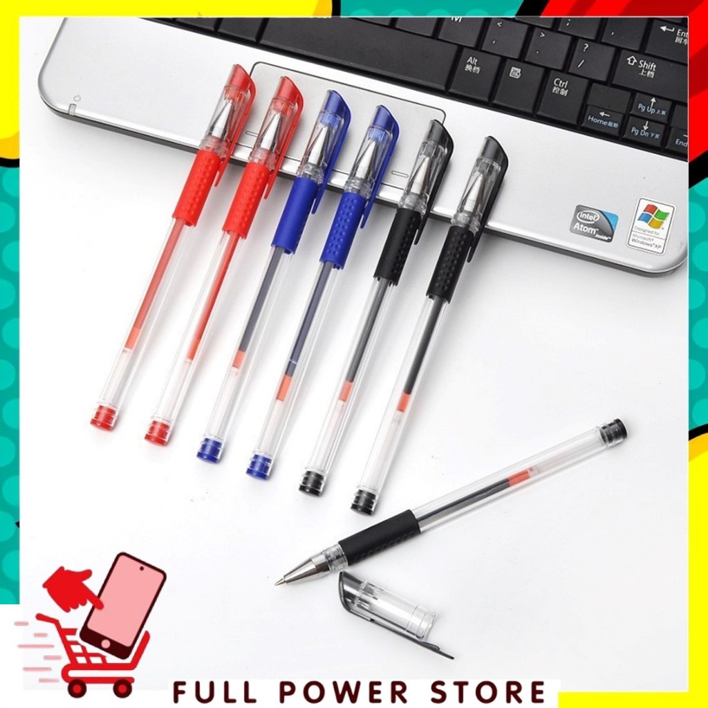 

FPS_Pena Gel 0.55mm Standard Pulpen tinta cair Alat Tulis Sekolah Kantor Pen Warna Warni Pena Ujung Lancip ATK Murah
