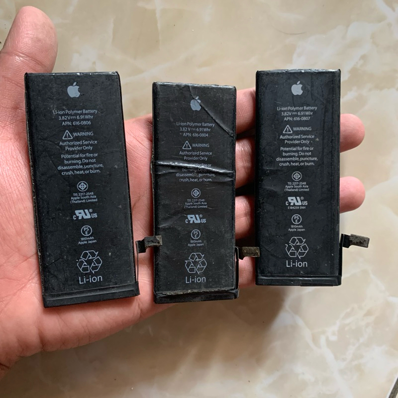 batrai bekas iphone 6 tidak normal / rusak