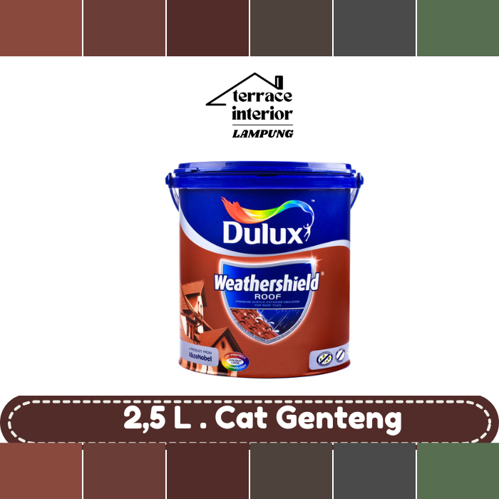 Cat Genteng Roof Paint  Dulux 2.5 liter