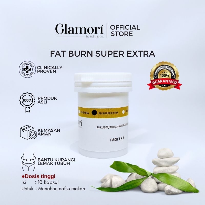 GLAMORI Fat Burn Super Extra | Bakar Lemak, Tubuh Ideal