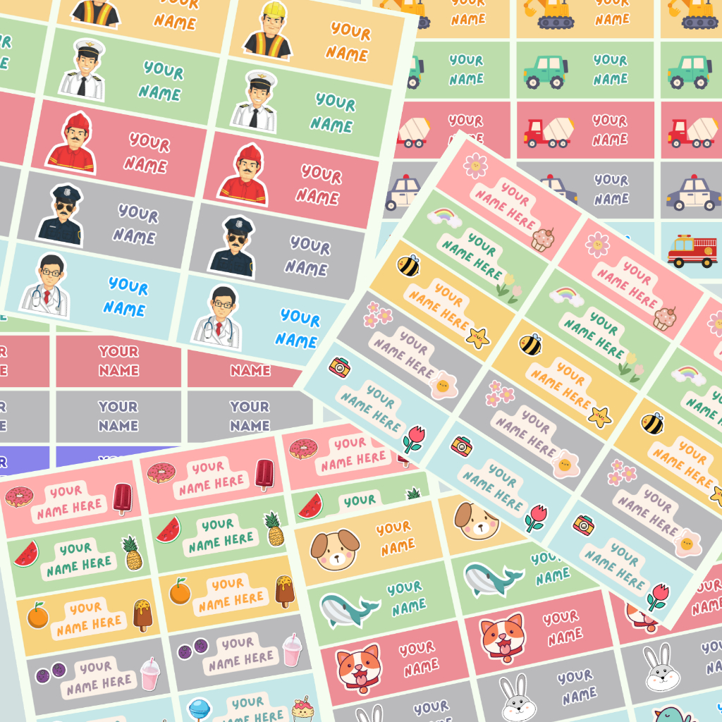 

LABEL NAMA / STIKER LABEL NAMA / STICKER / LABEL NAMA SEKOLAH / LAEL NAMA ANAK / STICKER NAME / PAKET LABEL NAMA
