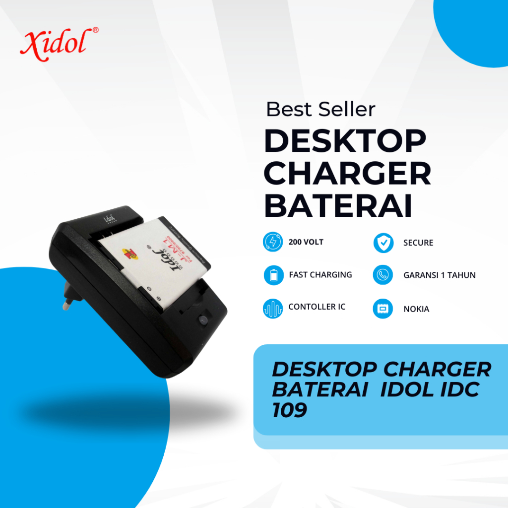 Charger NOKIA  IDC 109 Xidol BERGARANSI