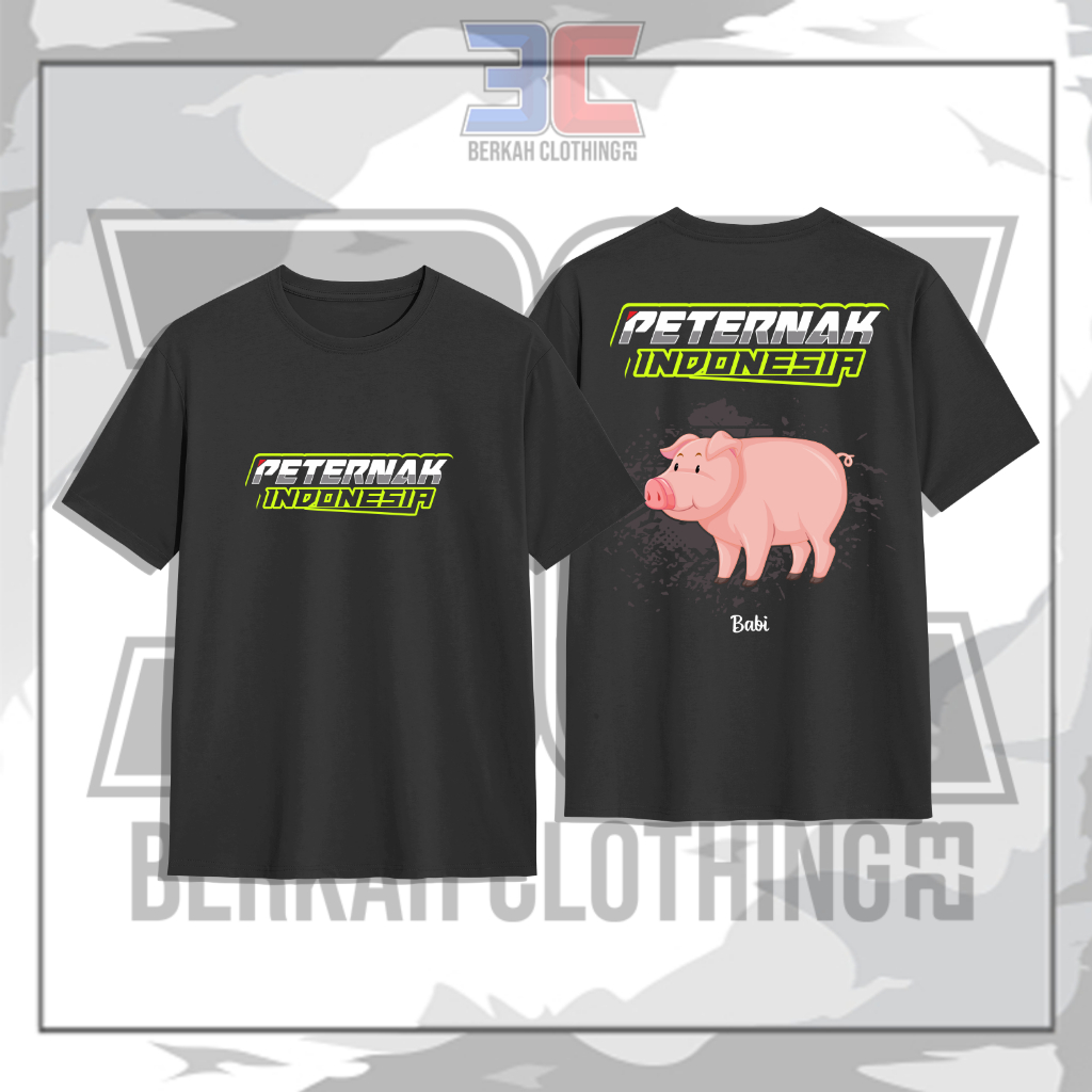 Baju Kaos Peternak Babi Indonesia