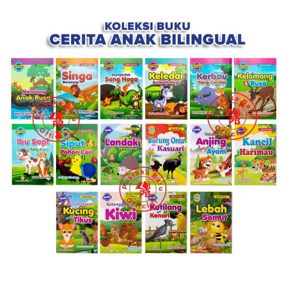 Buku Cerita Anak Bergambar Buku Dongeng Anak Cerita Binatang Lengkap  : Petualangan