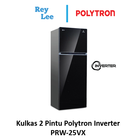 Kulkas 2 Pintu Polytron Inverter PRW-25VX