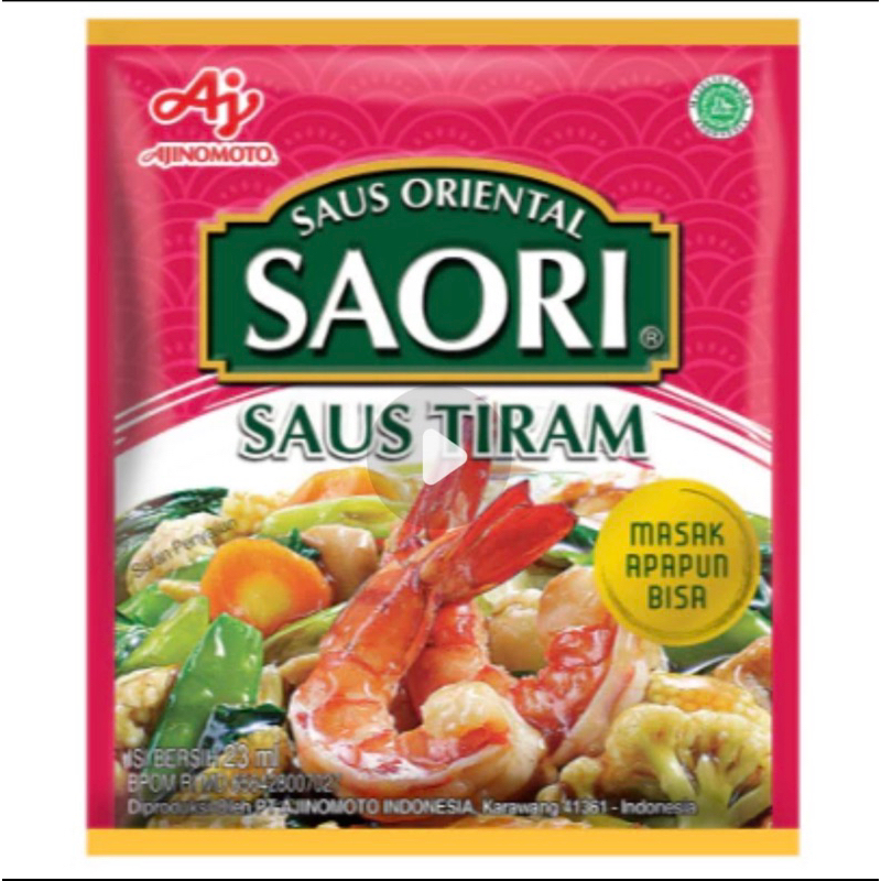 

Saori Saus Tiram Sachet 10 x 22ml