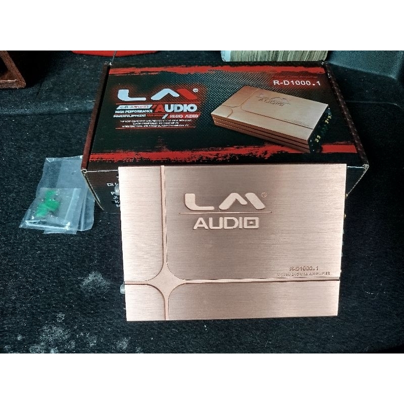 (SOLD) Monoblock LM Audio RD1000.1 Class D
