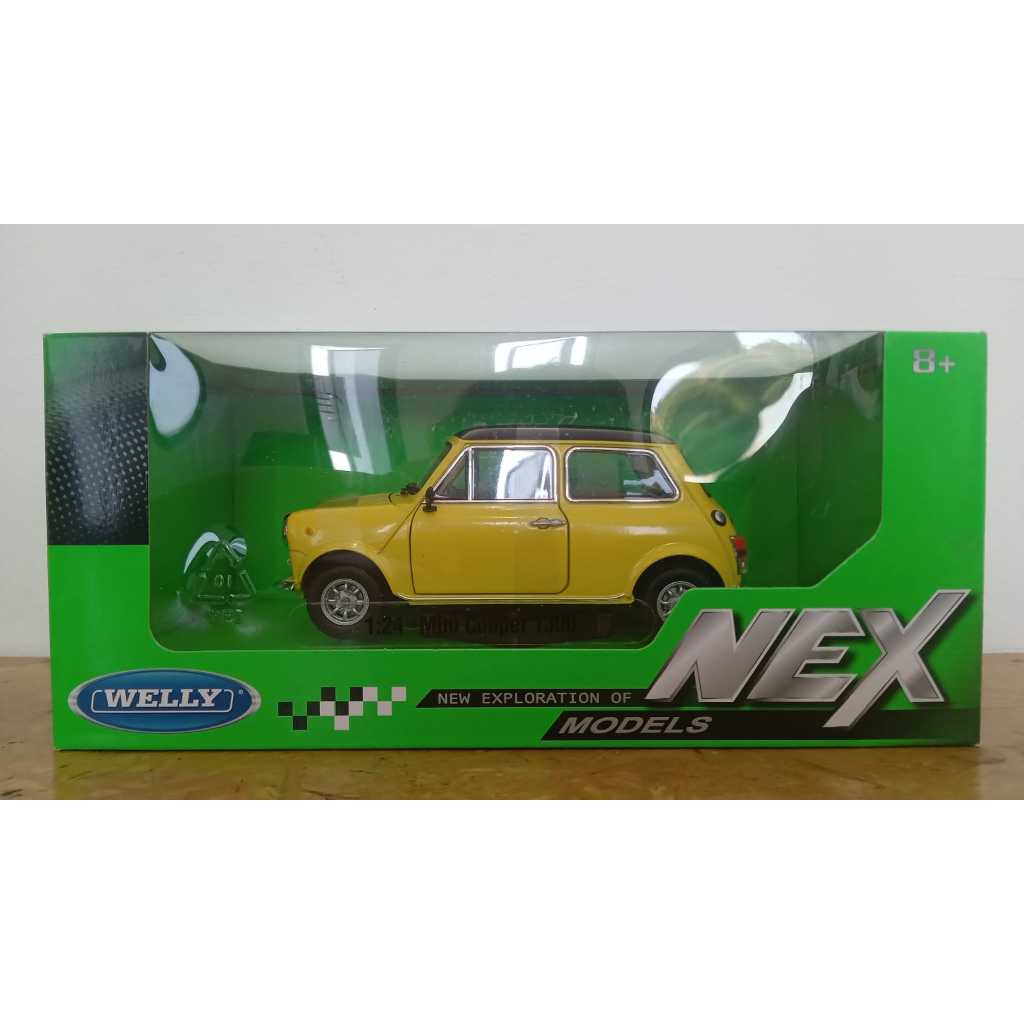 Diecast mobil Nex Welly 1:24 Mini cooper 1300