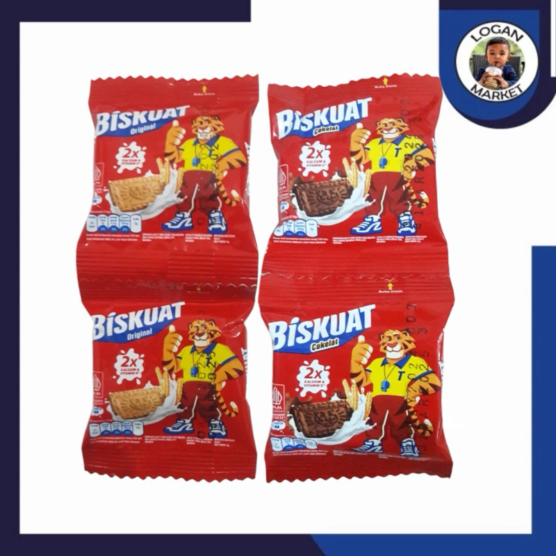 

Biskuat Biskuit Original Renceng 7gr 7 gram 20 Pcs Sachet 20Pcs