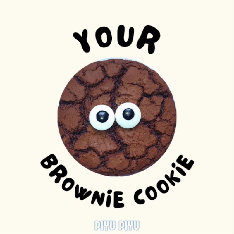 

Brownie Belgian Cookies (for 3 pcs)