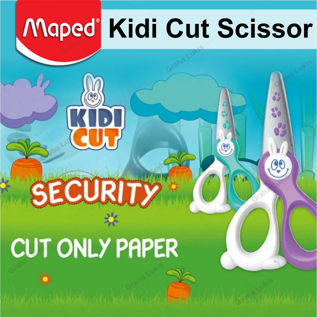 

MAPED KIDI CUT SCISSOR / GUNTING ANAK