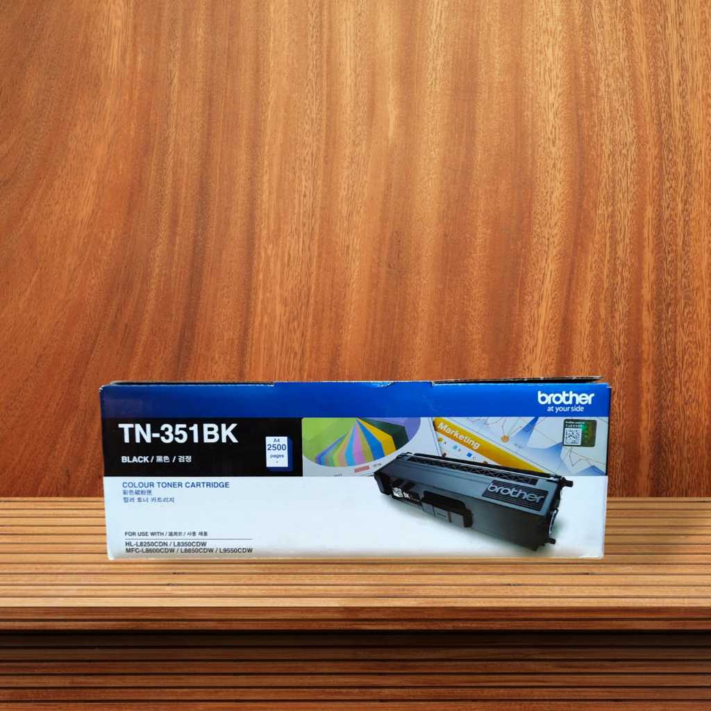 Toner Brother TN 351 Black Original brother HL-L8250CDN, HL-L8350CDW, MFC-L8850CDW, MFC-L9550CDW