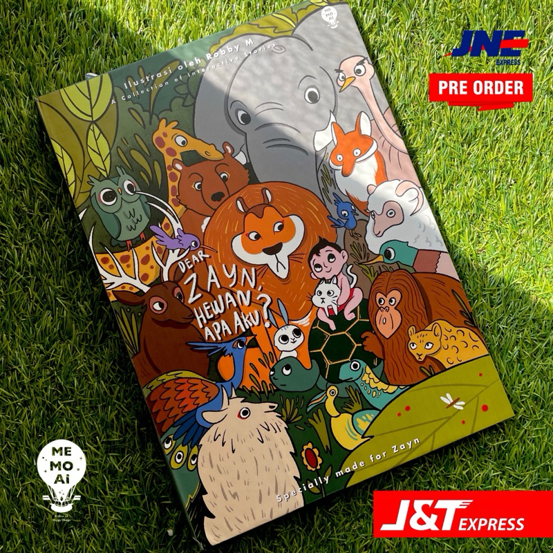 Pop Up Book Custom (What Animal Am I?)