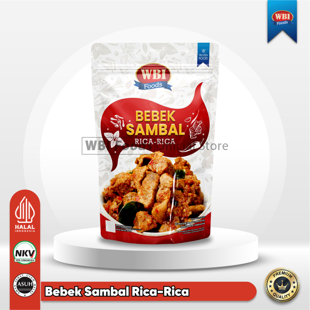 

BEBEK SAMBAL RICA-RICA 250 GRAM