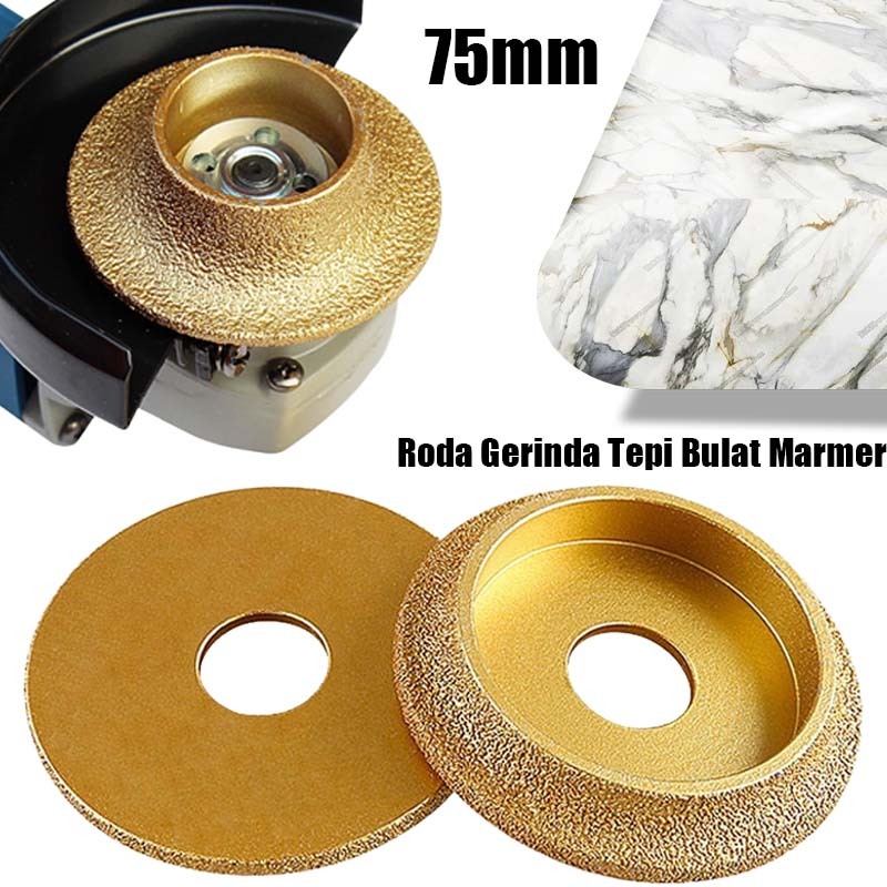 10mm Mata Gerinda Pinggul Granit Bevel Granit Pinggul Granit Mata Gerinda Asah Diamond Wheel Granit 