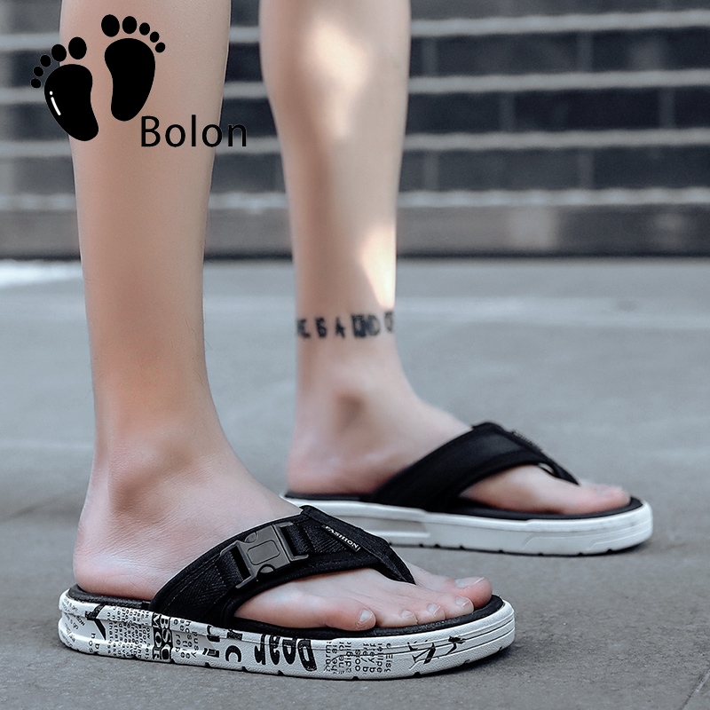 NEW DEALS Bolon Sandal Pria Dewasa Sandal Jepit Dewasa Sandal Jepit Bawah Karet Sandal Pria Non-slip