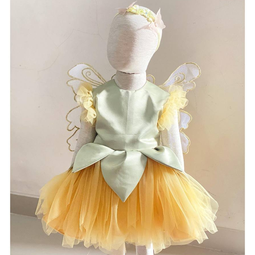 Tinkerbell Dress / Kostum Tinkerbell / Gaun Tinkerbell / Gaun Tinkerbell / Gaun Karakter Anak dan De