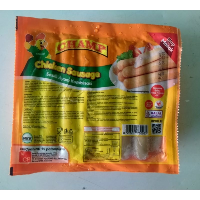 

Champ Sosis Ayam 375 gram