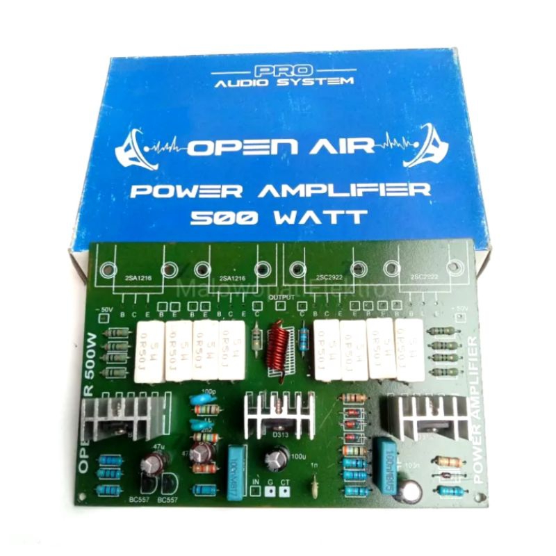 Kit Driver Amplifier 500 Watt Open Air Audio Pro