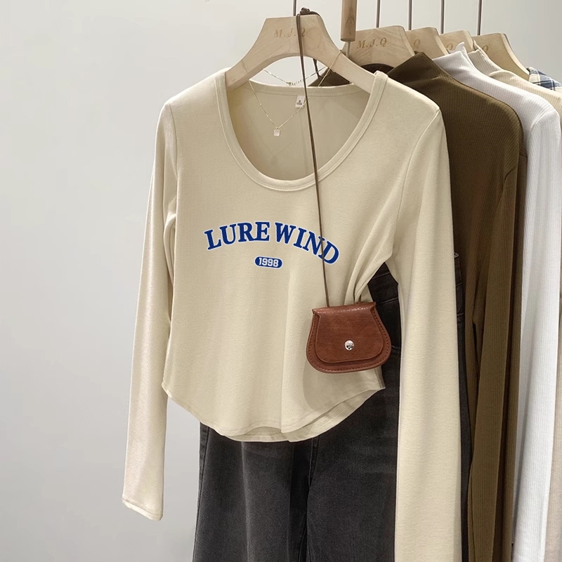 XiaoZhaiNv baju atasan wanita terbaru crop top kaos wanita kekinian kaos cewek kekinian baju cwek ke