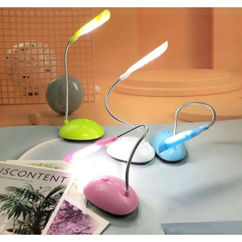 Lampu Meja Belajar / Lampu Belajar Mini Desk / Lampu Meja LED / Lampu Meja