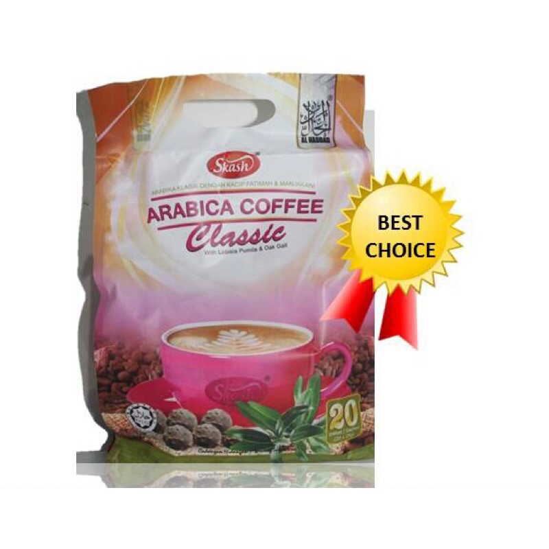 

Arabica Coffee Classic Pouch dengan campuran manjakani