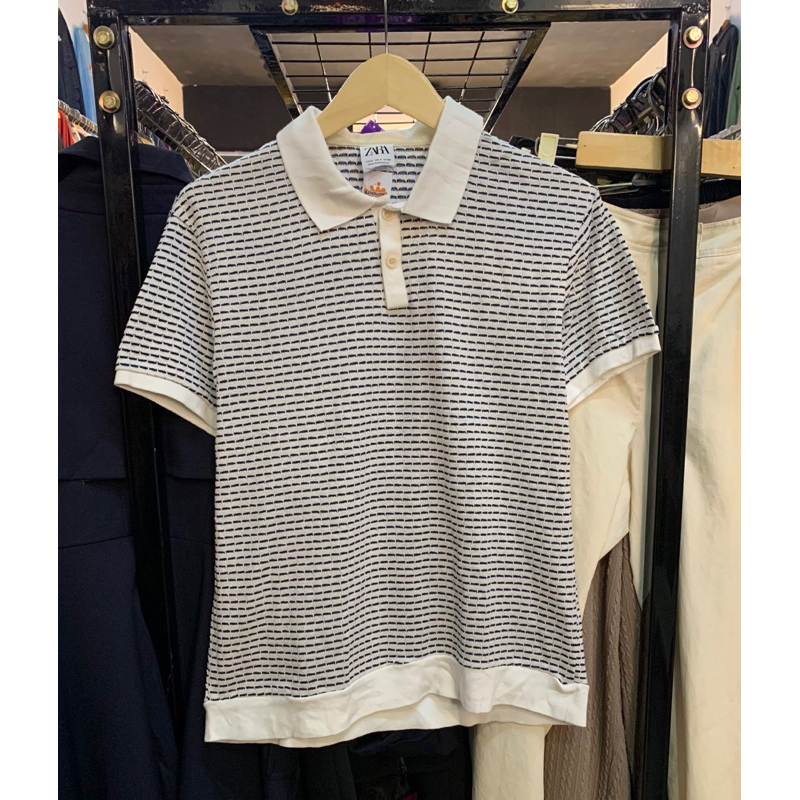 Polo Shirt Brand Zara Size XS Second Branded