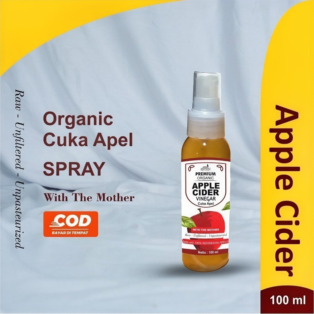 

Cuka Apel 100 ml by Suur Lemon: Kemasan Praktis dan ekonomis ramah di kantong bisa dibawa kemana mana dengan Manfaat Kesehatan Optimal dan Rasa Jamin Original By Harumlemon