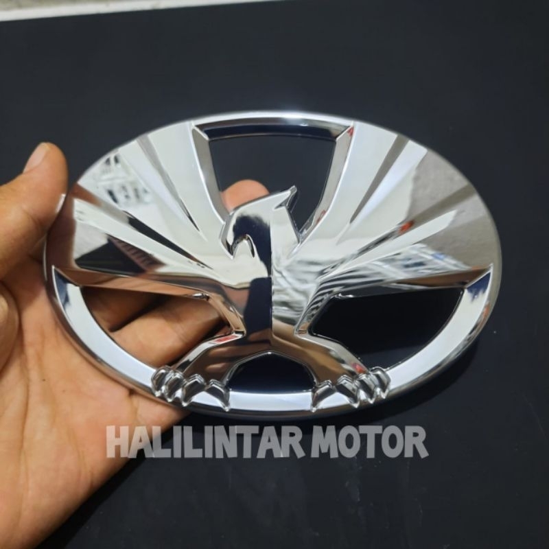 Logo grill depan burung TOYOTA CALYA original chrome