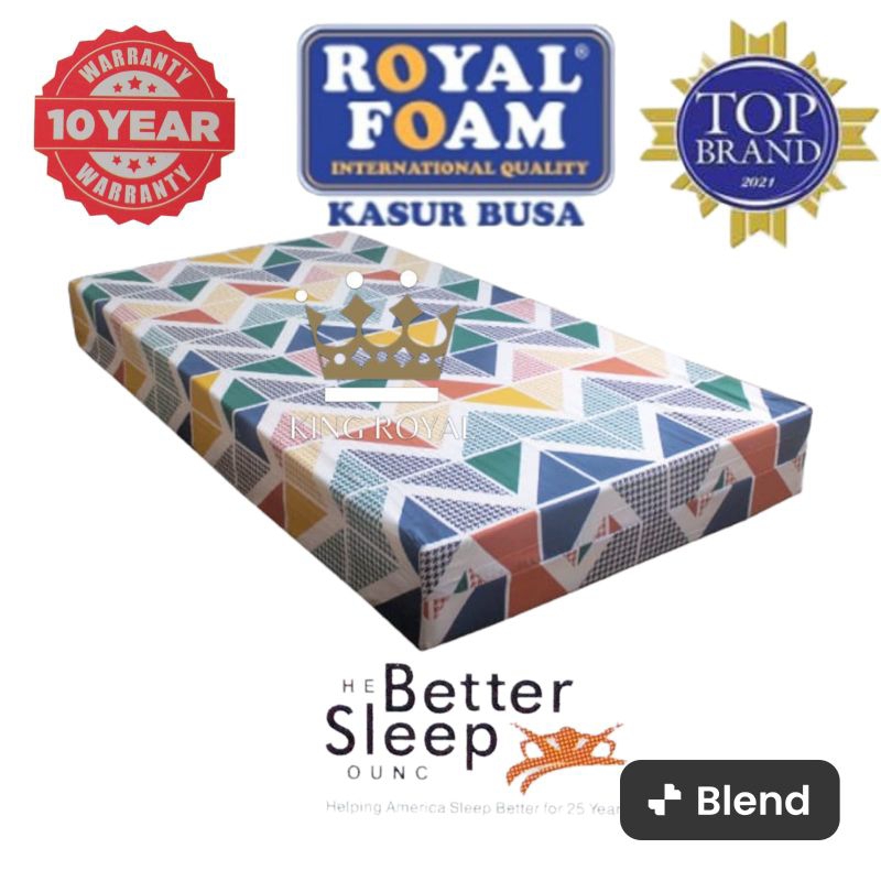 Kasur Busa Royal Foam 90x200x20 Busa Bergaransi Busa Royal Anti Kempes
