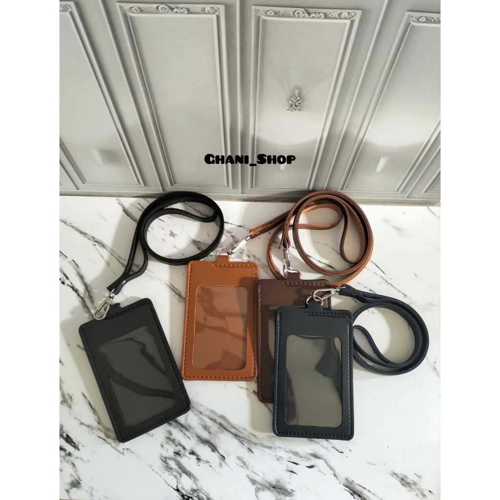 

ID CARD Holder Kulit Name Tag Holder Kulit | MB2