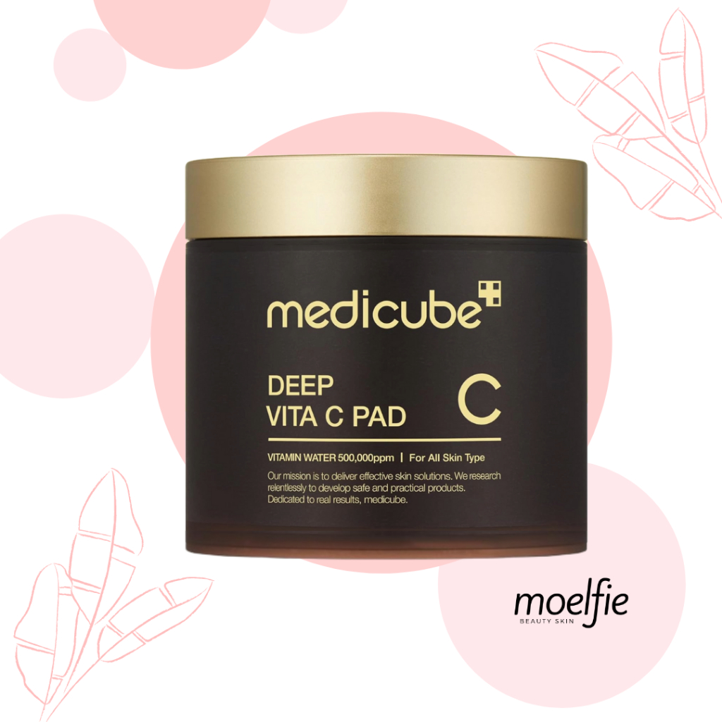 [READY STOCK] MEDICUBE DEEP VITA C PAD BRIGHTENING TONER PAD VITA C 150g (70pcs)