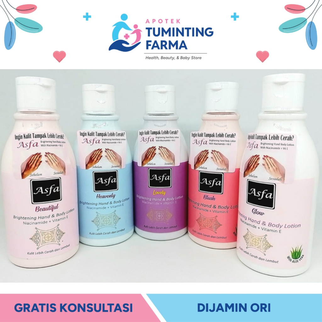 ASFA Brightening Body Lotion Mini 130ml - MANADO
